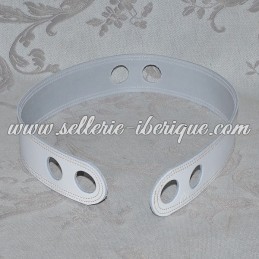 Leather thin belt for scarf