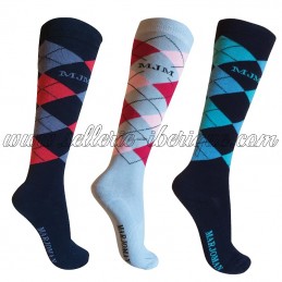 Chaussettes Argyle bambou...