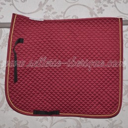 Saddle pad dressage golden...