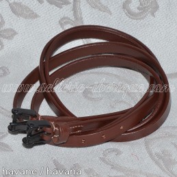 Vaquera leather spurs straps
