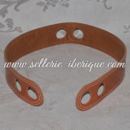 Ceinture fine en cuir pour foulard