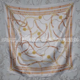 Foulard 90cm x 90cm - ref 17