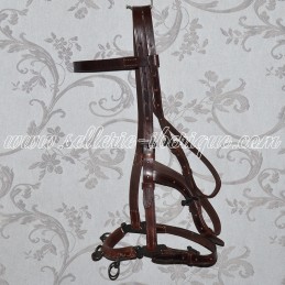 Spanish leather cavesson...