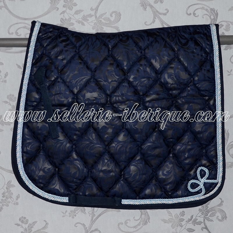 Tapis de selle de dressage motif baroque