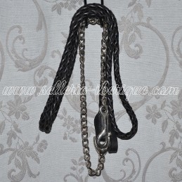 Leather and chain rope for...