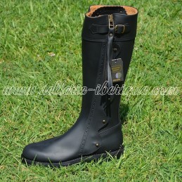 Leather tall boots "Jerez...