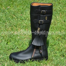 Leather tall boots "Huelva...