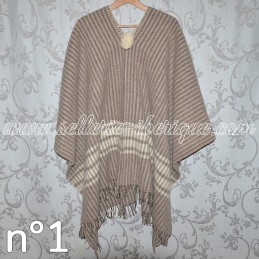 Wool poncho