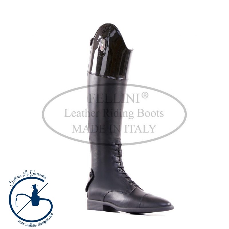 Leather riding boots Fellini Basic 2012V
