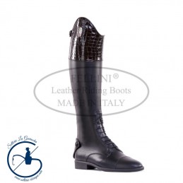 Leather riding boots...