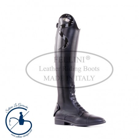 Bottes en cuir d'équitation uniformes soviétiques à hautes cuisses