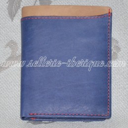 Leather wallet - ref 2010A