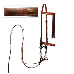 Snaffle bridle vaquera...