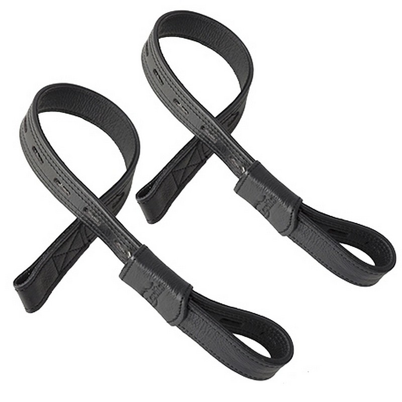 Étrivières de dressage monobranches cuir et nylon Lexhis