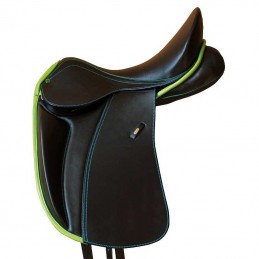 Selle d'équitation dressage Viena Bicolore Marjoman