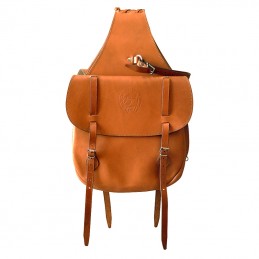 Leather saddlebag Marjoman...