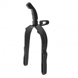 Vaquera spurs square tip black