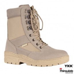 Trekking boots 1 zip - beige