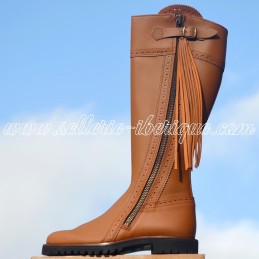 Leather riding boots "Gilena"
