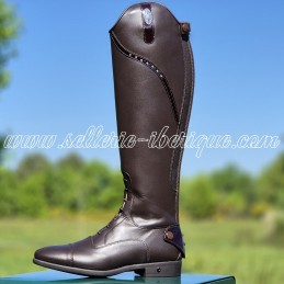 Leather riding boots...