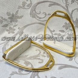 Classic stirrups golden