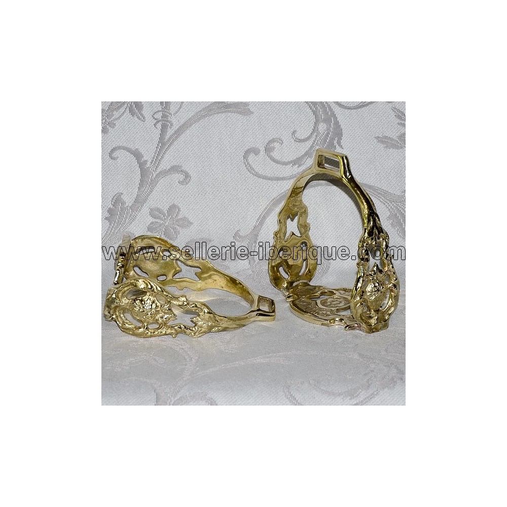 Stirrups portuguese "Baroque"