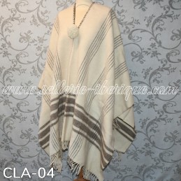 Wool poncho