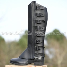 Mini-chaps portugaises cuir...