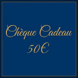 Chèque cadeau - 50€