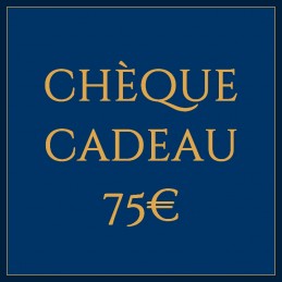 Chèque cadeau - 75€