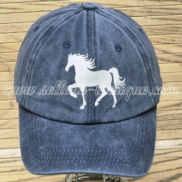 Baseball cap "white horse"