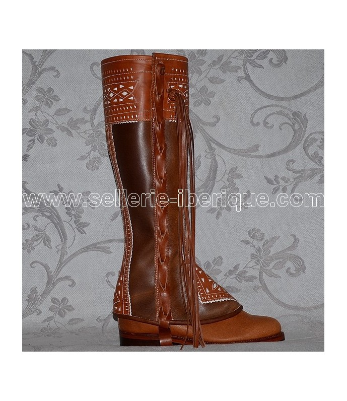Spanish half-chaps handcraft Zaldi Spanish half-chaps handcraft Zaldi