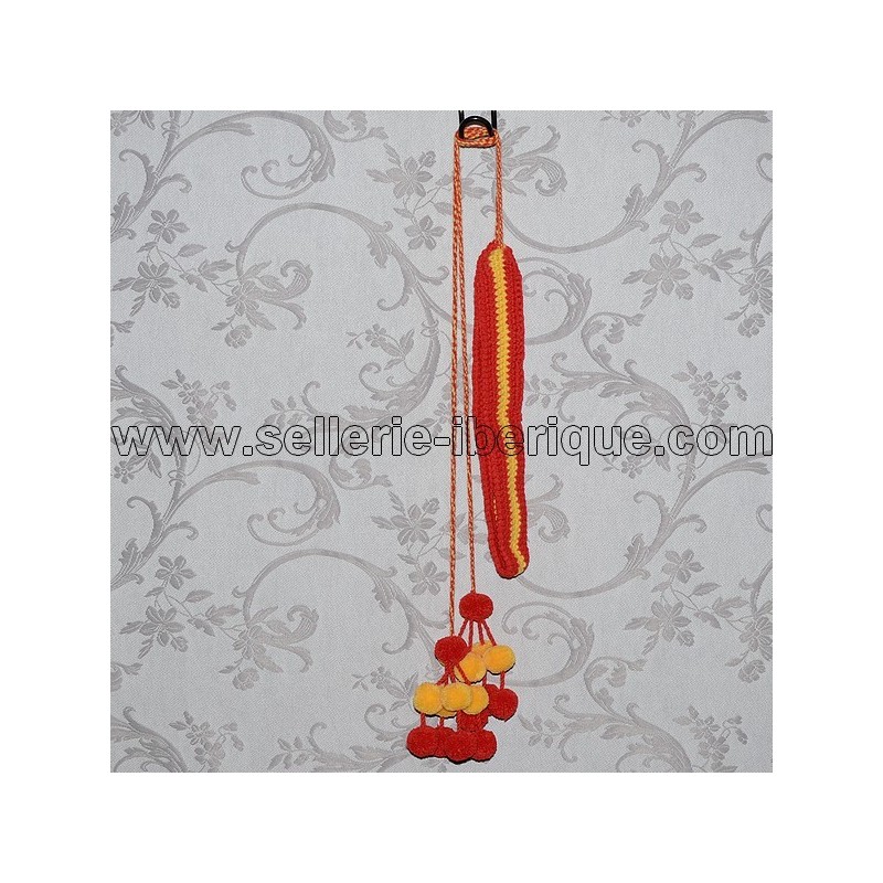 Atacola woolen pompoms for horse tail Atacola woolen pompoms for horse tail