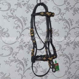 Snaffle bridle portuguese "Cortesia" Marjoman