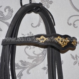 Snaffle bridle portuguese "Cortesia" Marjoman