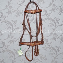 Snaffle bridle portuguese "Cortesia" Marjoman