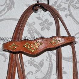 Snaffle bridle portuguese "Cortesia" Marjoman