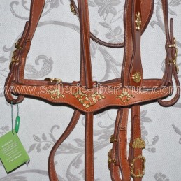 Snaffle bridle portuguese "Cortesia" Marjoman