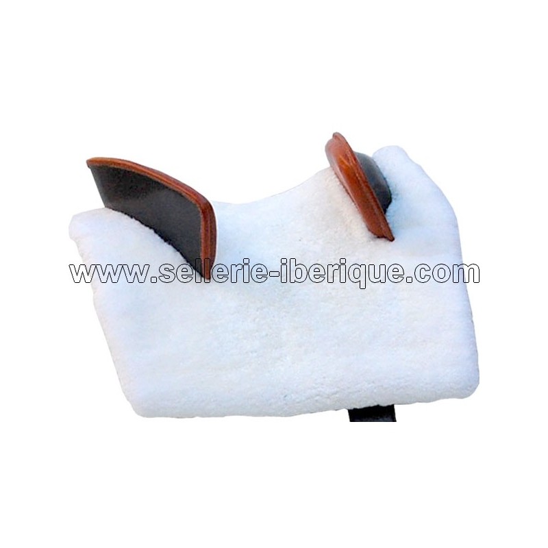 Natural sheepskin zalea for saddle Hispalus Gomez Natural sheepskin zalea for saddle Hispalus Gomez