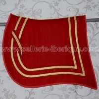 Baroque saddle pads (pointed)
