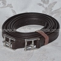 Leather stirrups for iberian & english saddles.